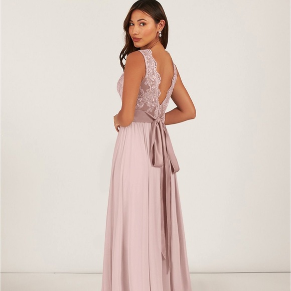 Azazie Dusty Rose Bridesmaid Dress “Gertrude” - Picture 6 of 15